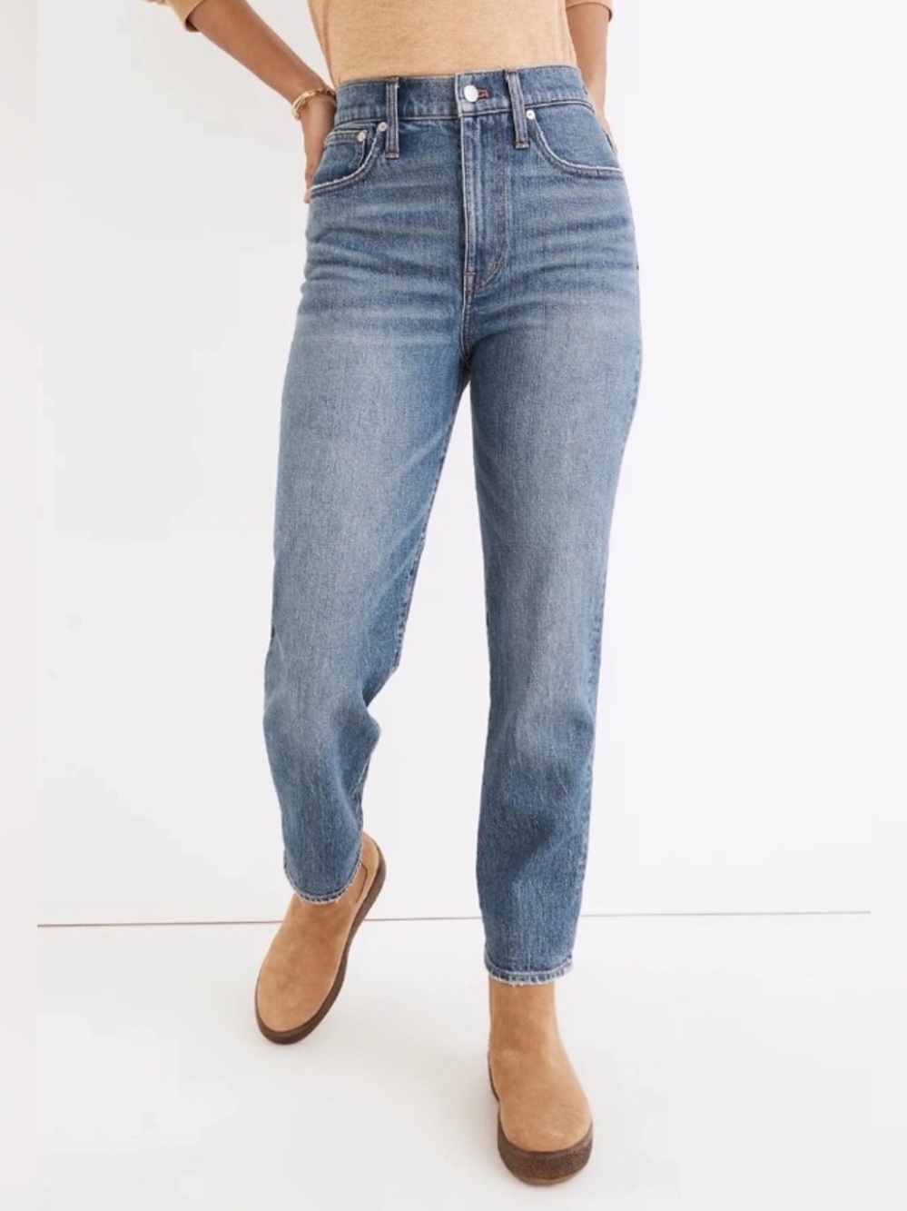 Madewell Jeans The Perfect Vintage Jean Belbury Wash Tencel Denim Edition EUC